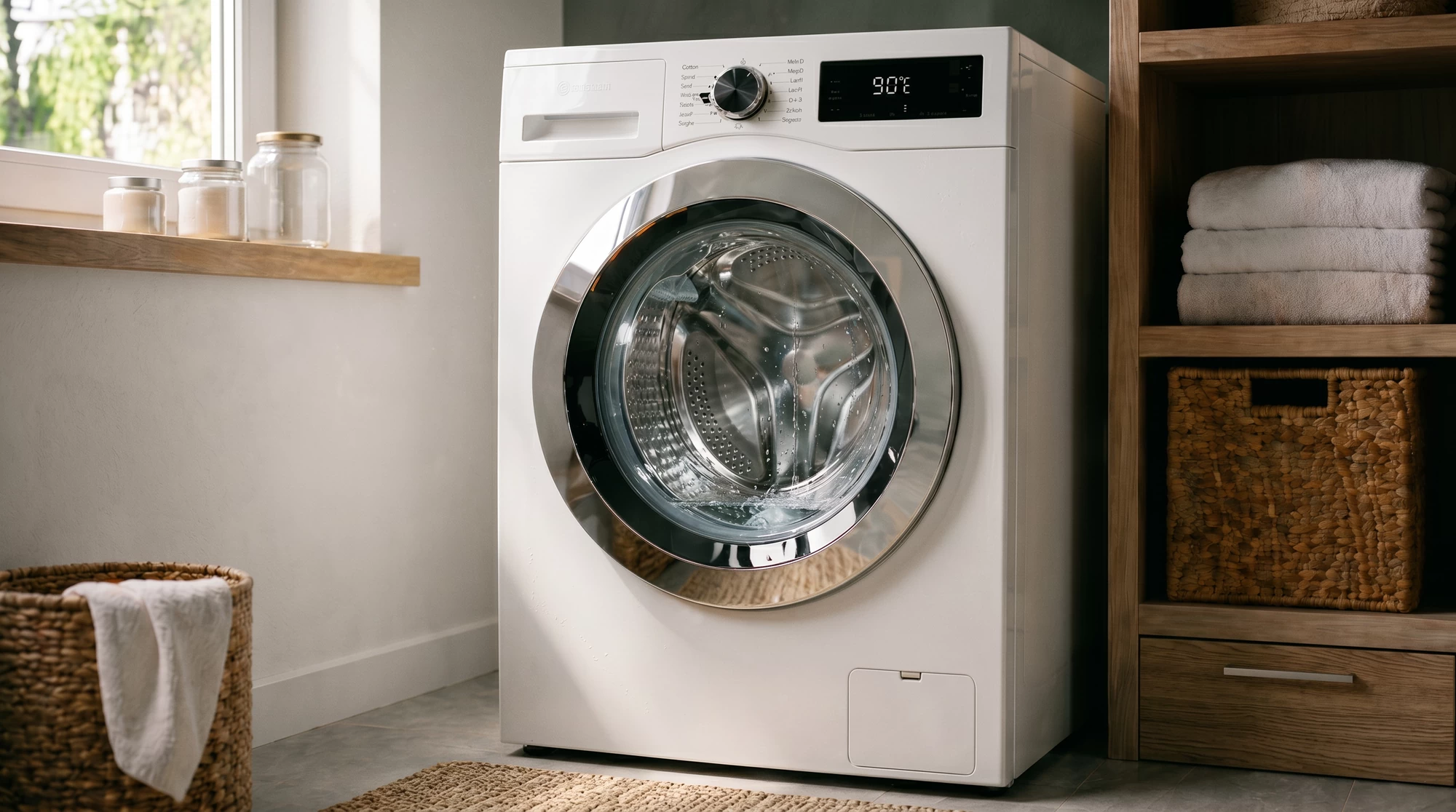 Cleaning the washing machine filter